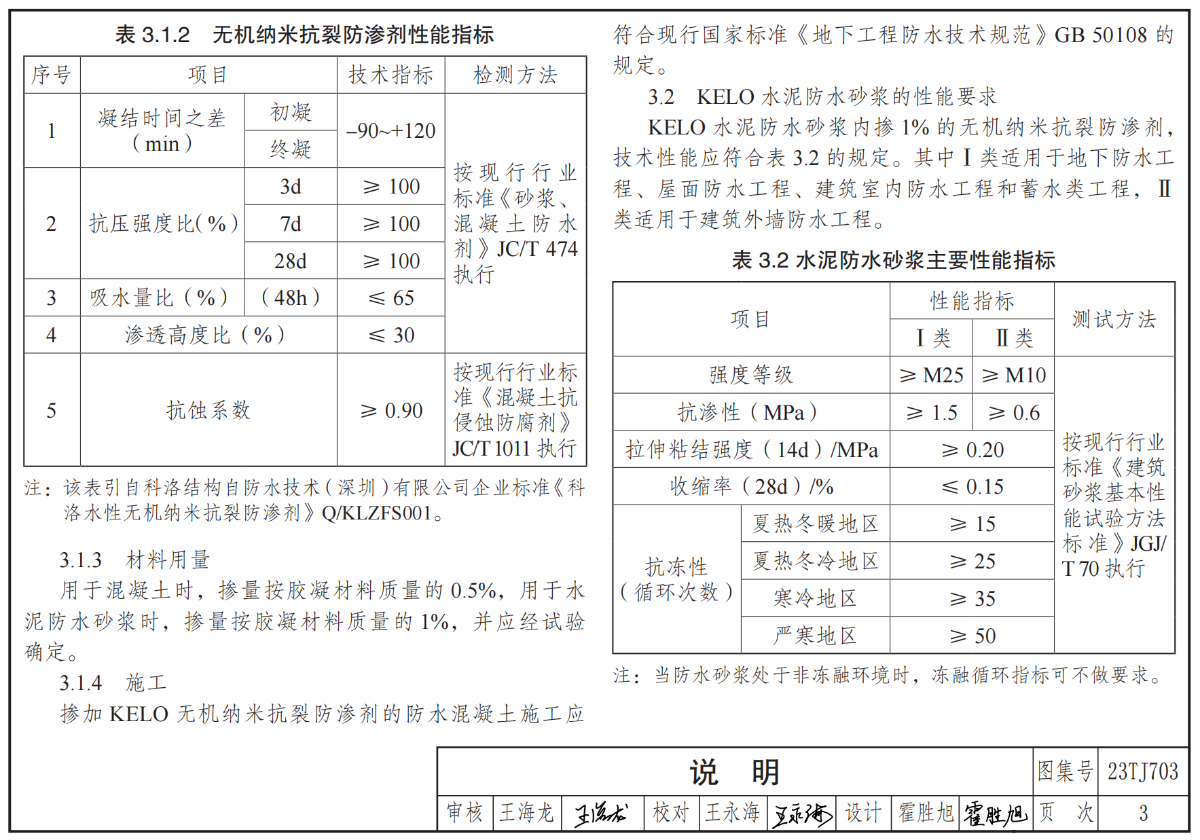 科洛圖集抗裂劑性能指標