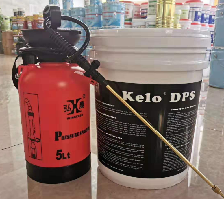 科洛永凝液DPS防水黑科技！非卷材表面覆蓋型、深層結(jié)晶從內(nèi)防水